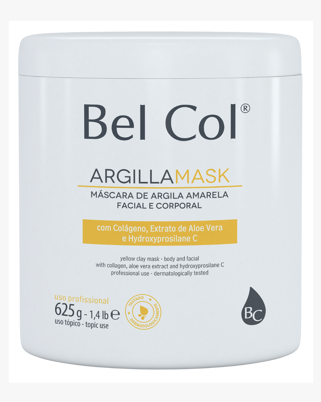 Argillamask - Masque Argile Jaune - 625G