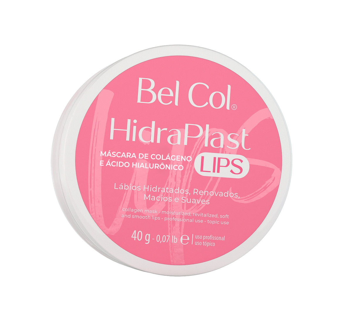 HIDRAPLAST LIPS – MASQUE AU COLLAGÈNE ET À L’ACIDE HYALURONIQUE 40 G