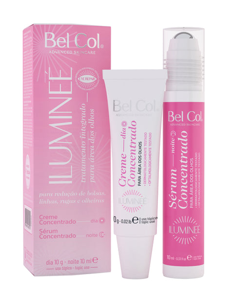 Ilumineé Eye Repair – Kit Anti-Cernes – Jour et Nuit - Contient 2 unités de 10 ml
