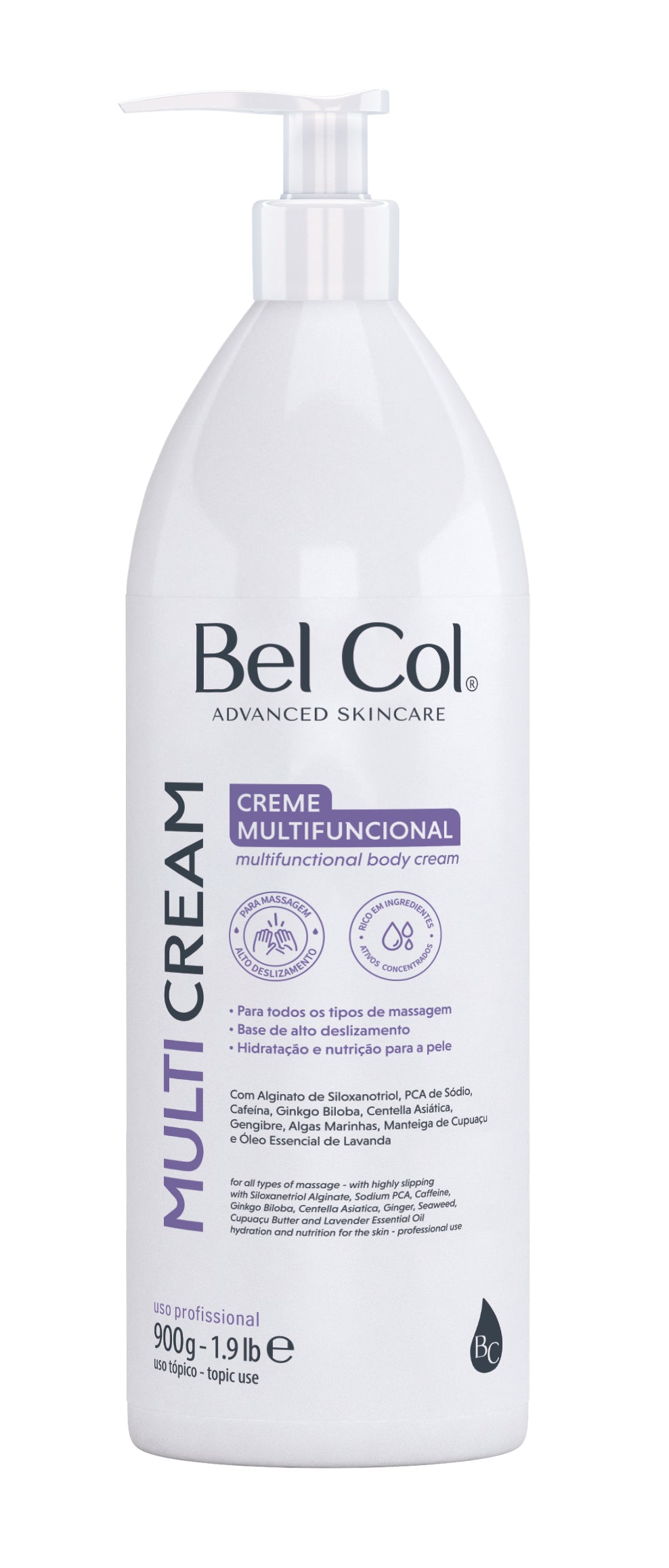 Multicream - Crème de Massage Pour Le Corps - 900ml