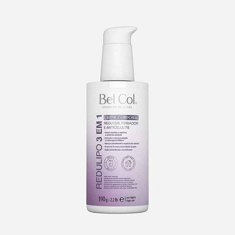 ReduLipo 3 en 1 – Crème Corporelle Réductrice, Raffermissante & Anti-Cellulite – 190 g