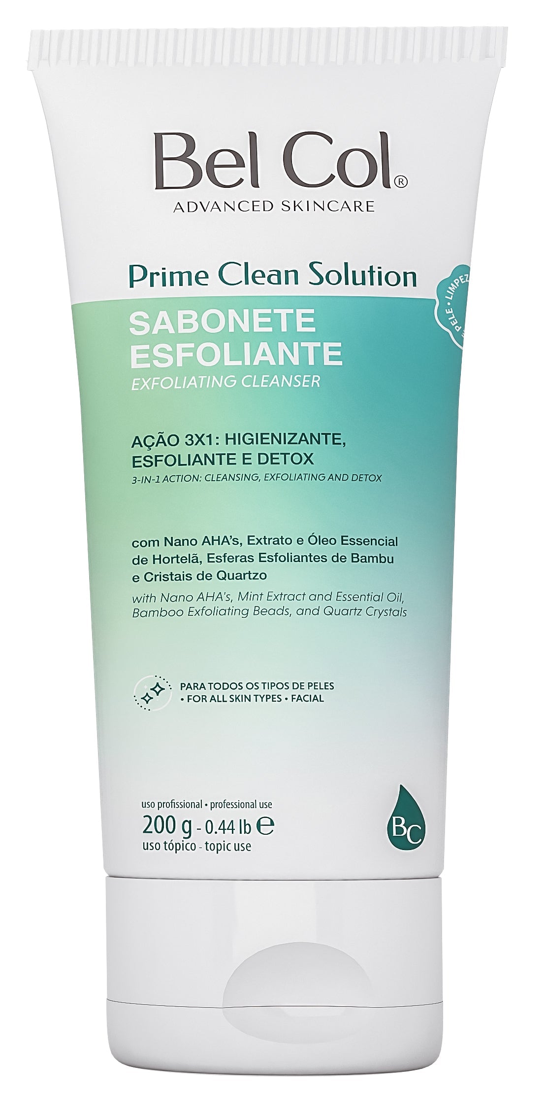 Savon Exfoliant Prime Clean Solution 200g Bel Col