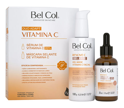 Duo Adapt – Box Vitamine C 20% – Renove C - Sérum & Masque– 2 articles