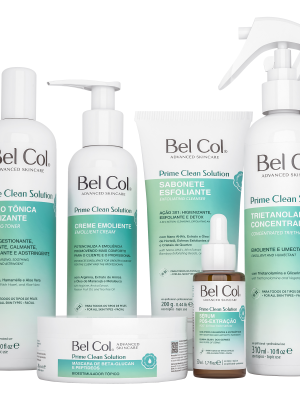 KIT NETTOYAGE DE LA PEAU - PRIME CLEAN SOLUTION - 6 Articles